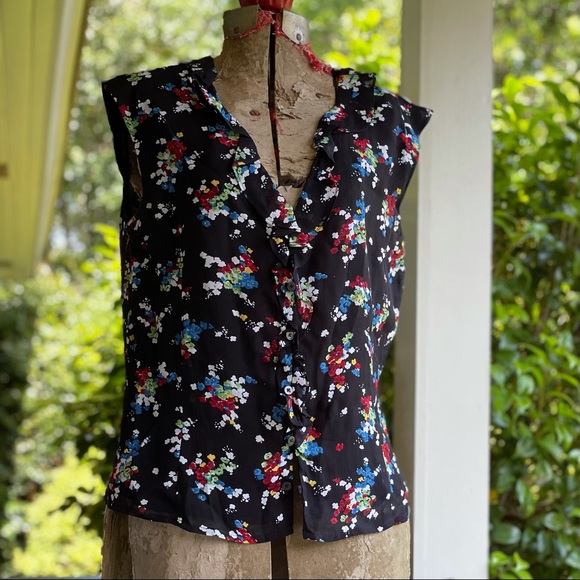 Vintage RALPH by Ralph Lauren Floral Top - Picture 12 of 12